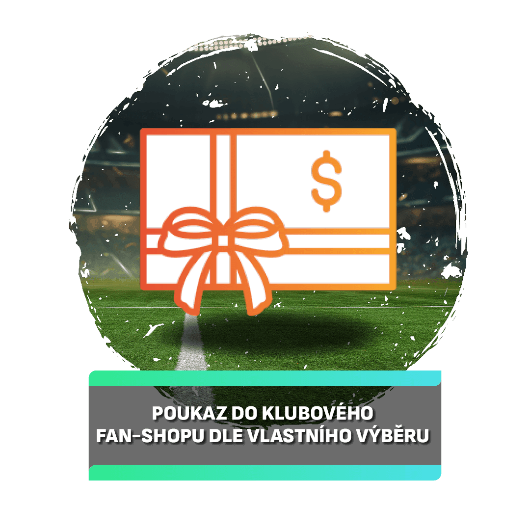 Poukaz do klubového fan-shopu dle vlastního výběru
