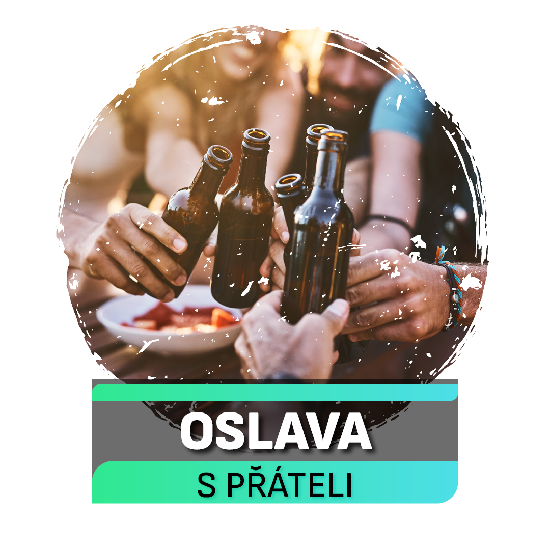 Oslava s přáteli